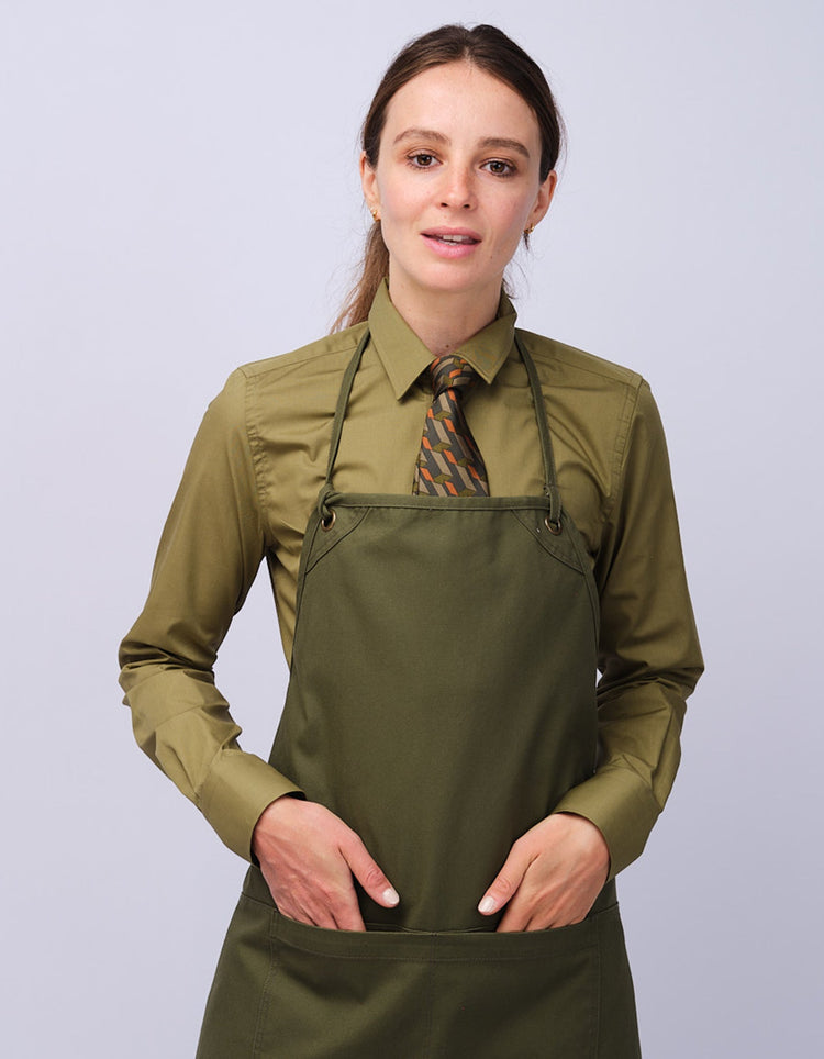 Green Graphic Blocks Tie - Gresham Blake Studios