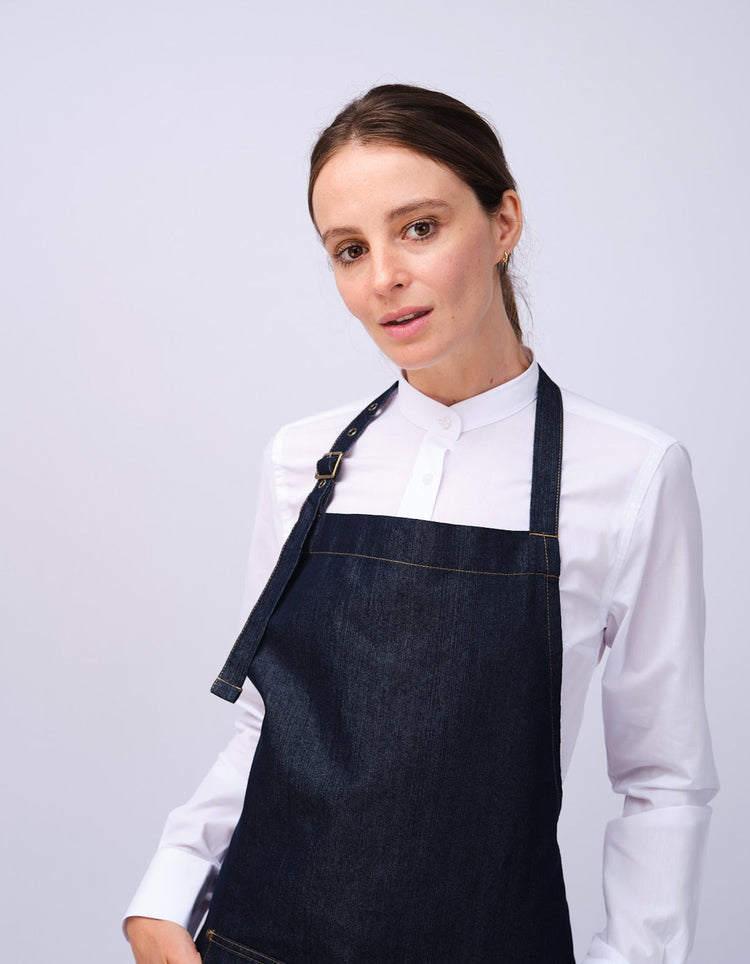 Indigo Denim Apron - Gresham Blake Studios