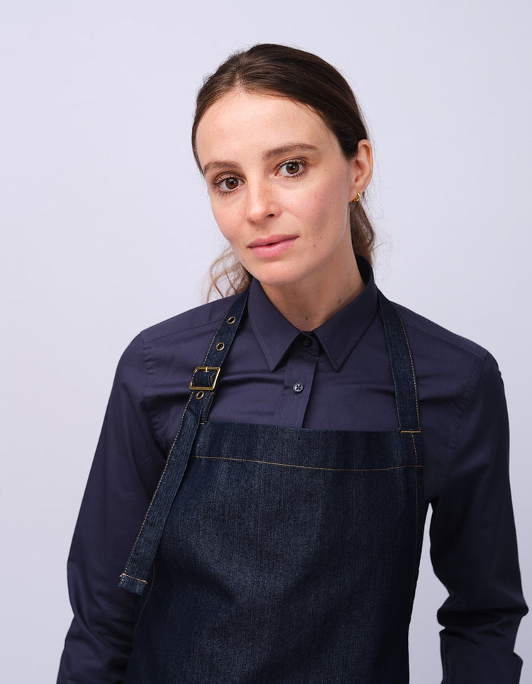 Indigo Denim Apron - Gresham Blake Studios