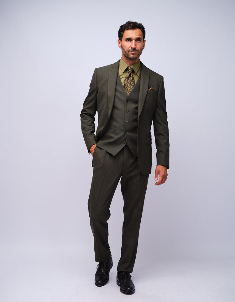 Mens Green Dot Tailored Trouser - Gresham Blake Studios