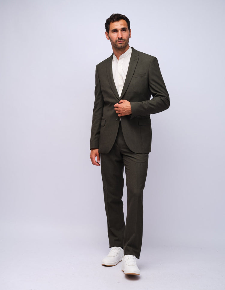 Mens Green Dot Tailored Trouser - Gresham Blake Studios