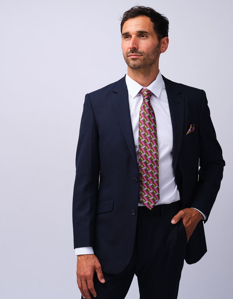 Men's Slim Fit White Shirt - Gresham Blake Studios