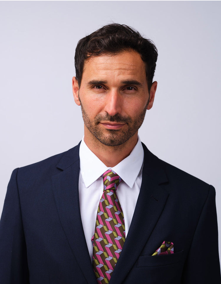 Men's Slim Fit White Shirt - Gresham Blake Studios