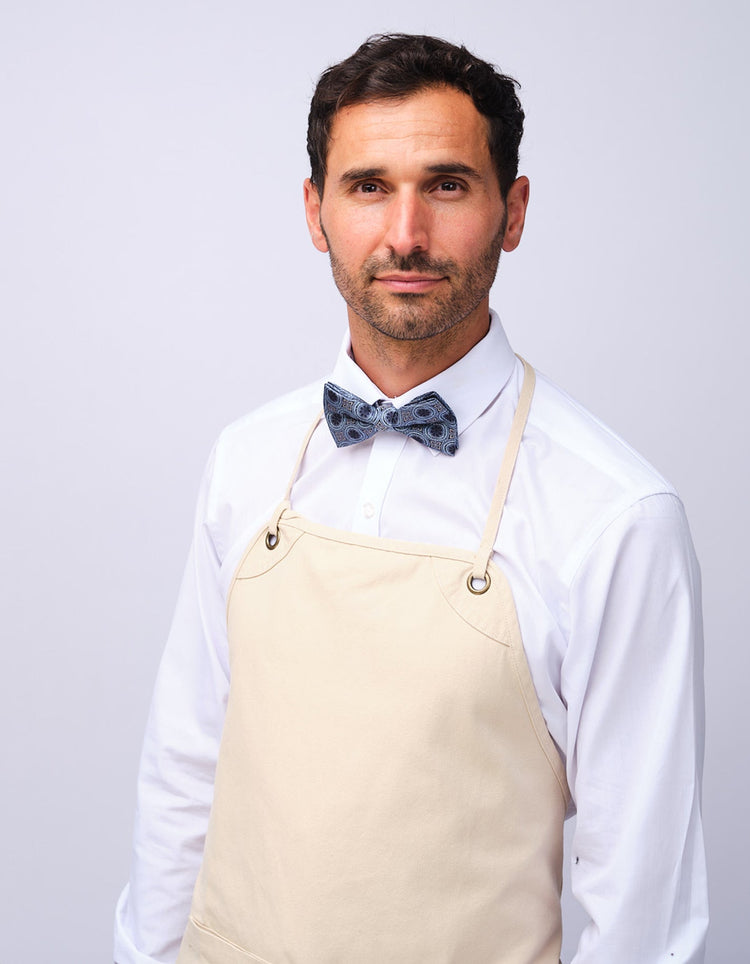 Natural Bib Organic Cotton Apron - Gresham Blake Studios