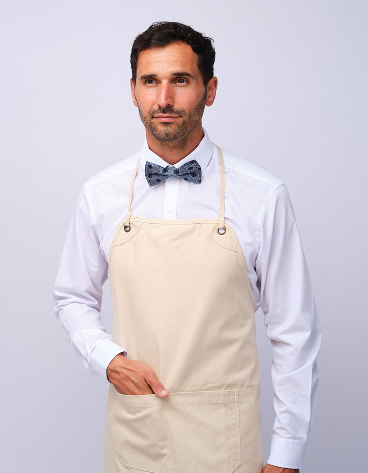 Natural Bib Organic Cotton Apron - Gresham Blake Studios