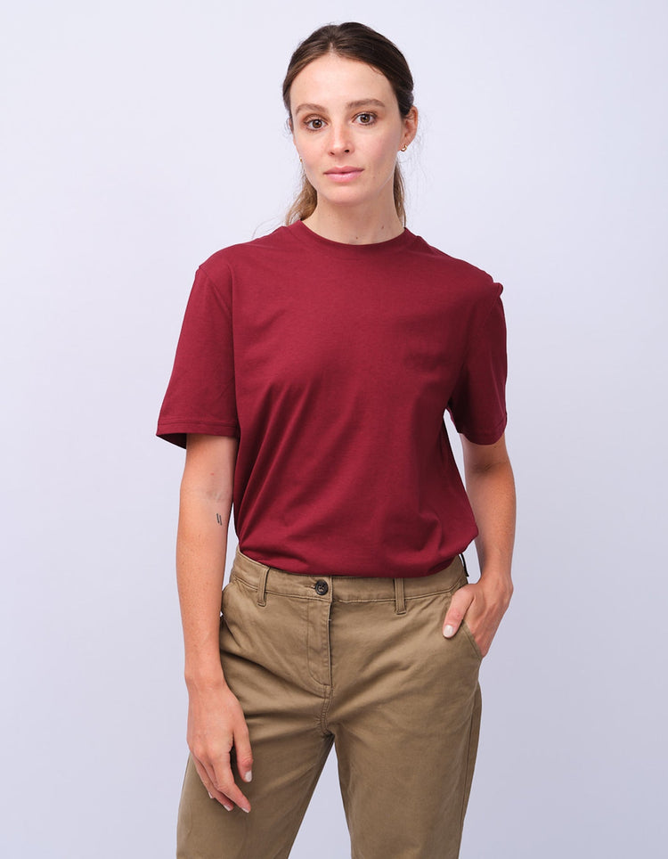 Unisex Burgundy Tshirt - Gresham Blake Studios