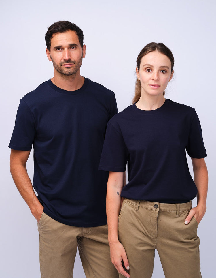 Unisex French Navy Tshirt - Gresham Blake Studios