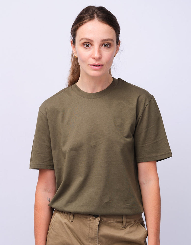 Unisex Khaki Tshirt - Gresham Blake Studios