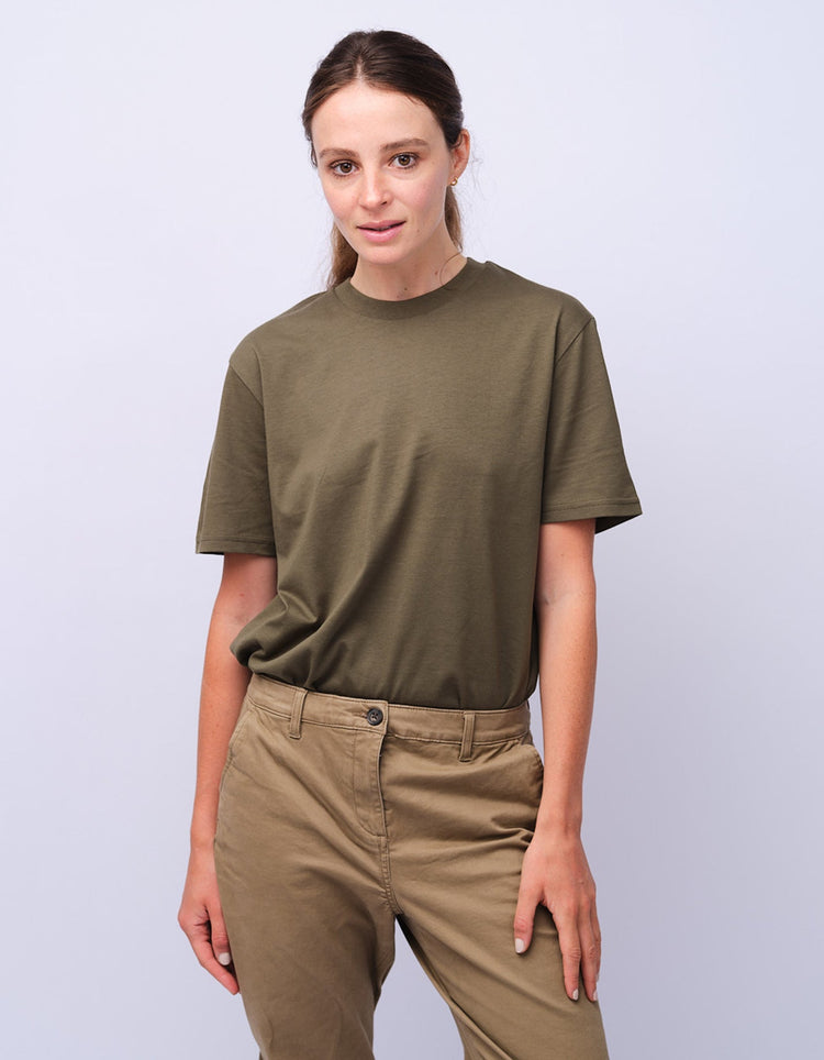 Unisex Khaki Tshirt - Gresham Blake Studios