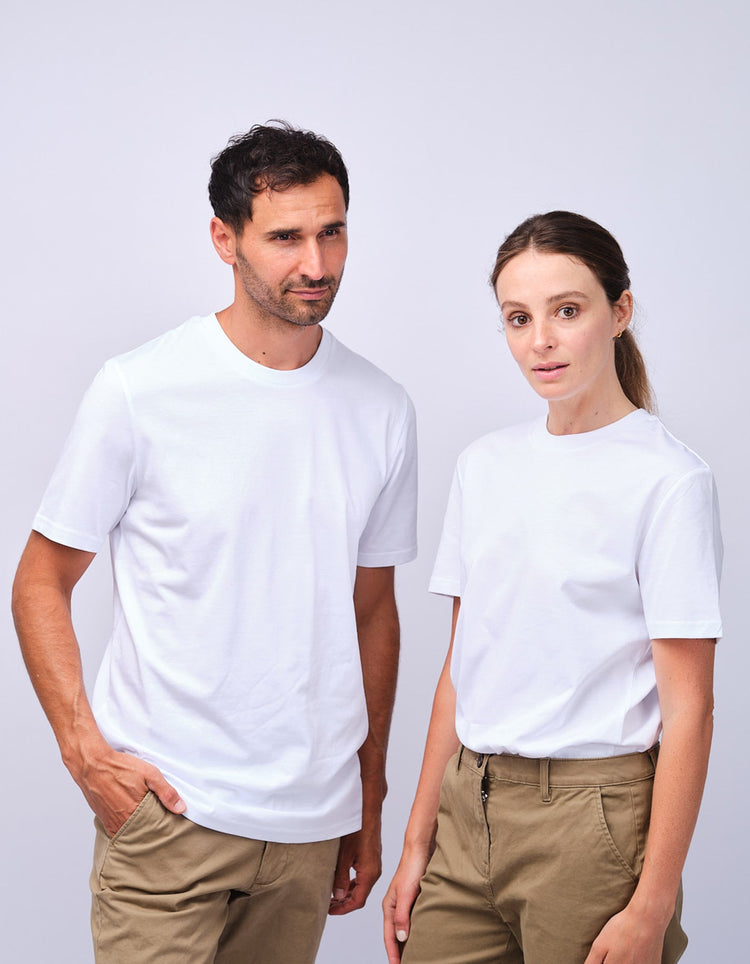 Unisex White Tshirt - Gresham Blake Studios