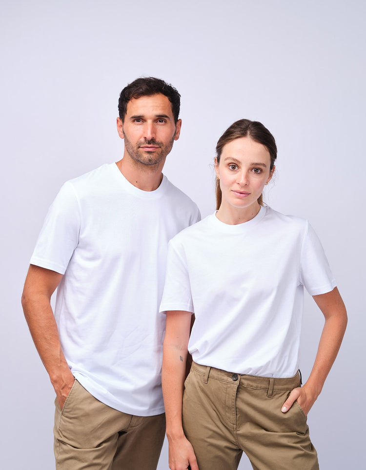 Unisex White Tshirt - Gresham Blake Studios