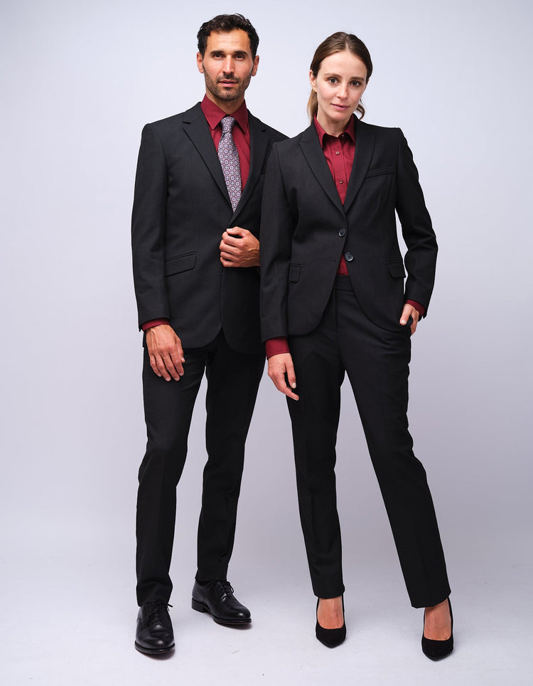 Womens Grey Dot Jacket - Gresham Blake Studios