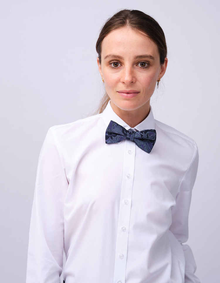 Womens Slim Fit White Shirt - Gresham Blake Studios
