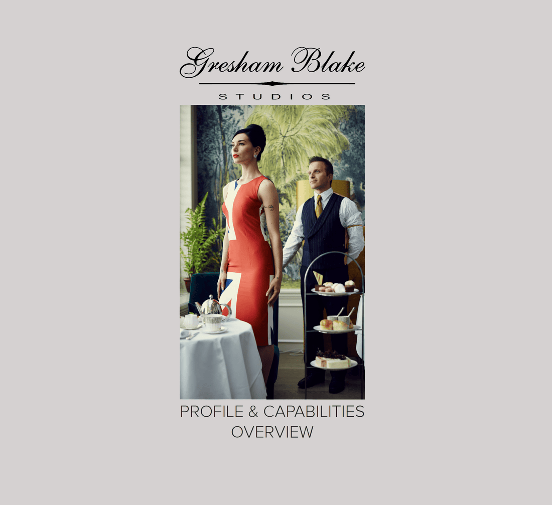 Capability Statement &  Manufacturing - Gresham Blake Studios