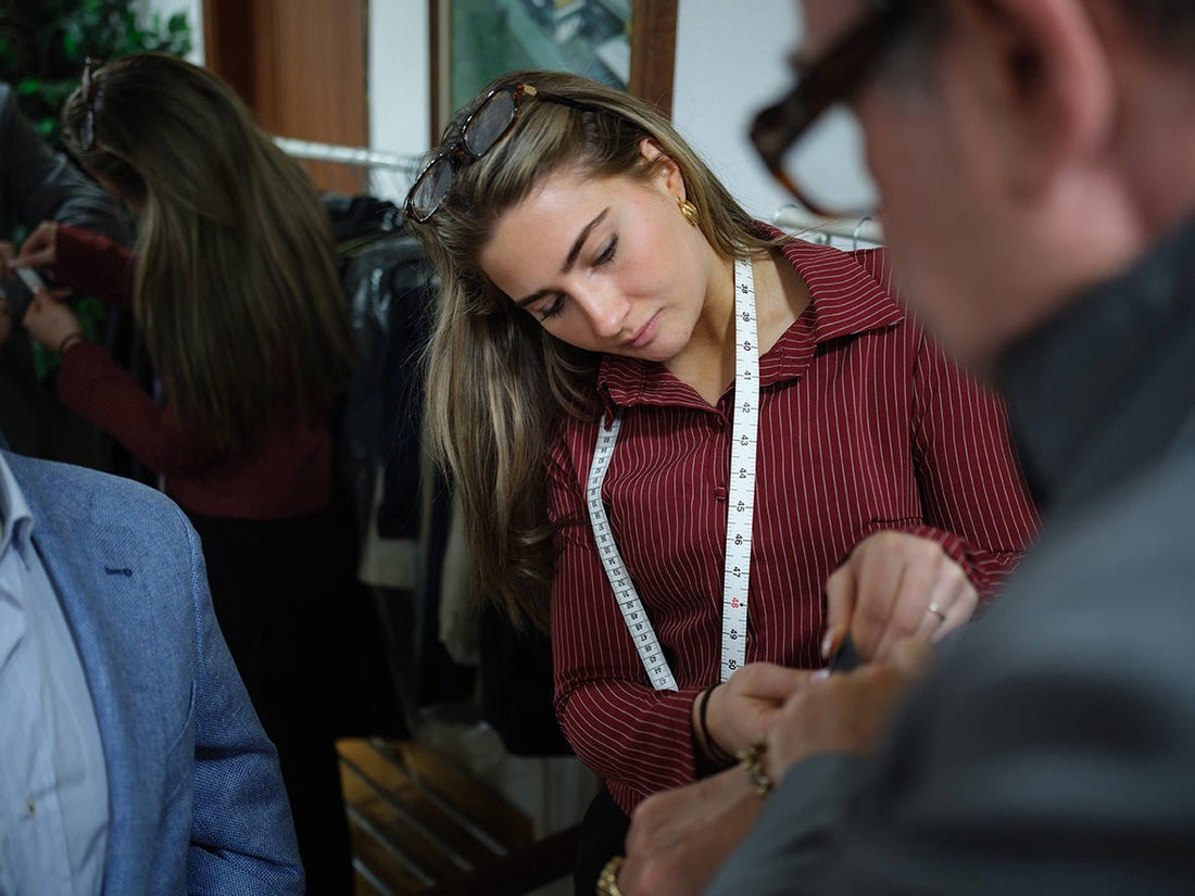 Measuring & Fit - Gresham Blake Studios