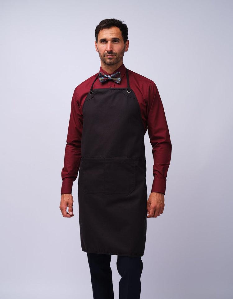 Mens Burgundy Kent Collar Shirt - Gresham Blake Studios