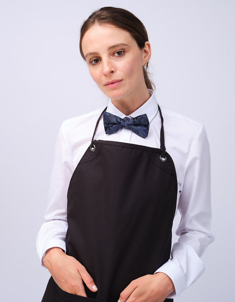 Navy Nasturtiums Bow Tie - Gresham Blake Studios