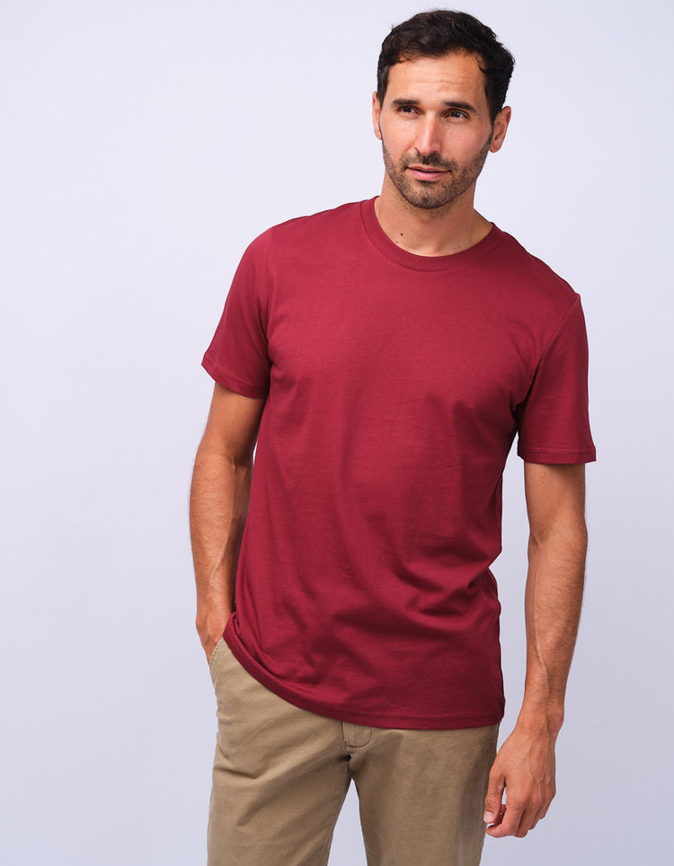 Unisex Burgundy Tshirt - Gresham Blake Studios