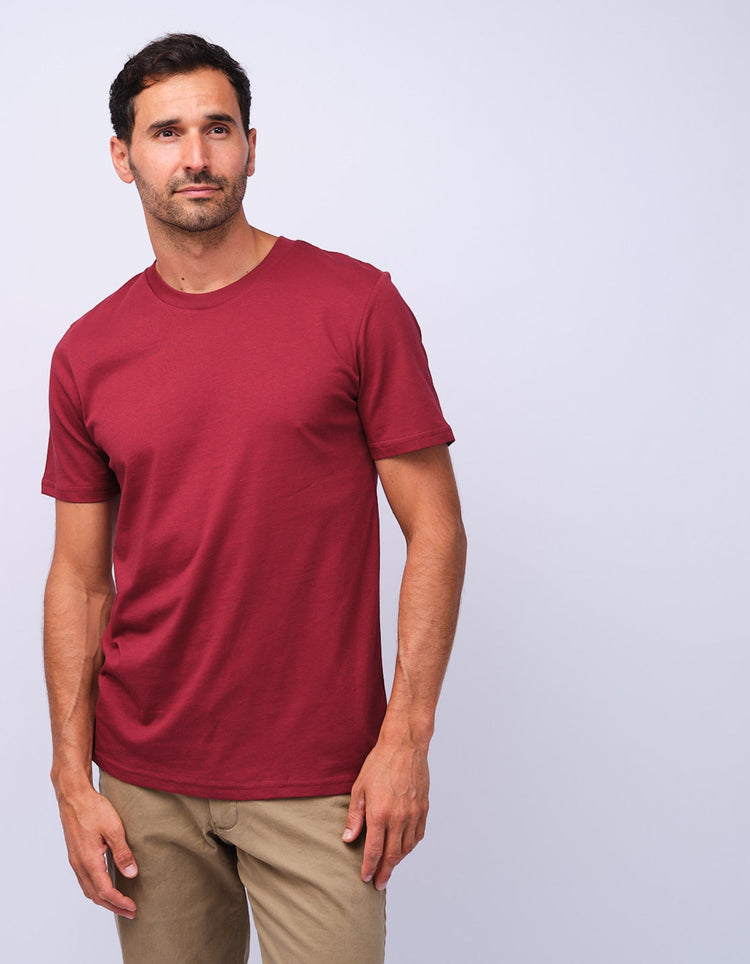 Unisex Burgundy Tshirt - Gresham Blake Studios
