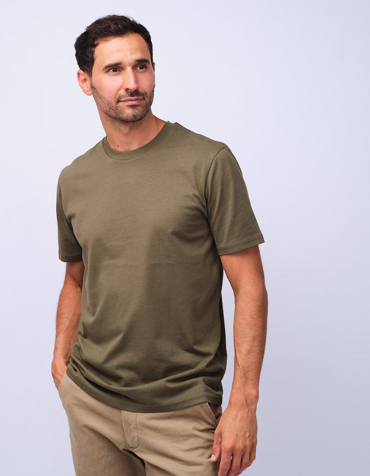 Unisex Khaki Tshirt - Gresham Blake Studios