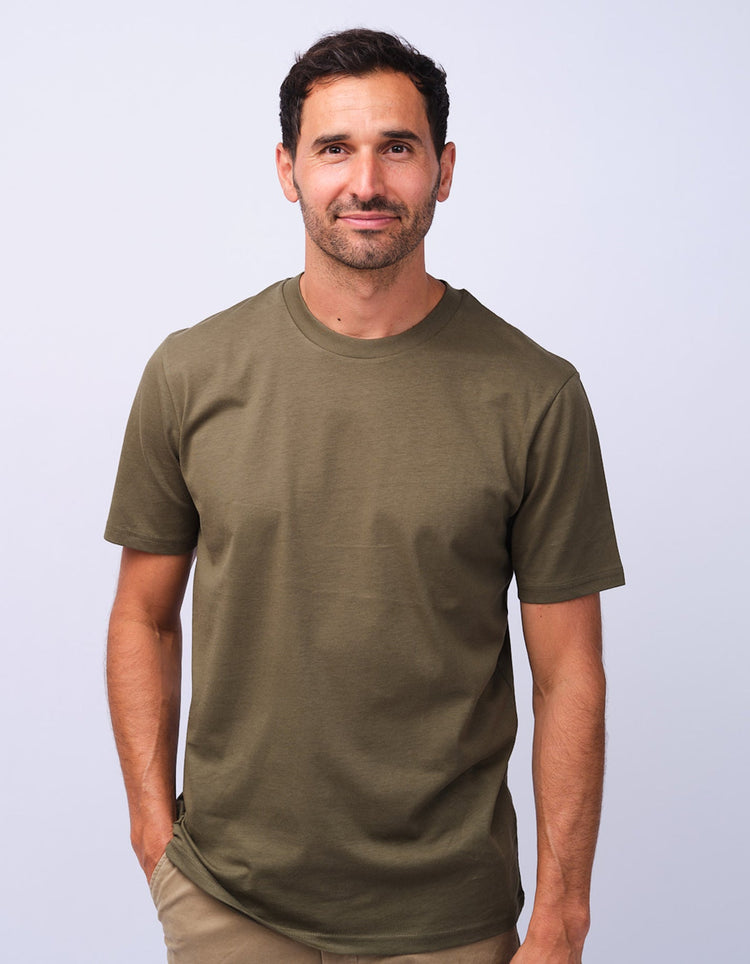 Unisex Khaki Tshirt - Gresham Blake Studios