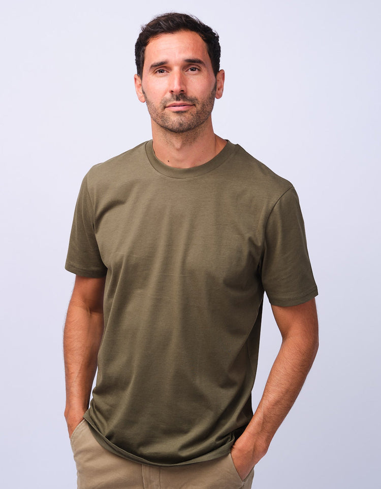 Unisex Khaki Tshirt - Gresham Blake Studios