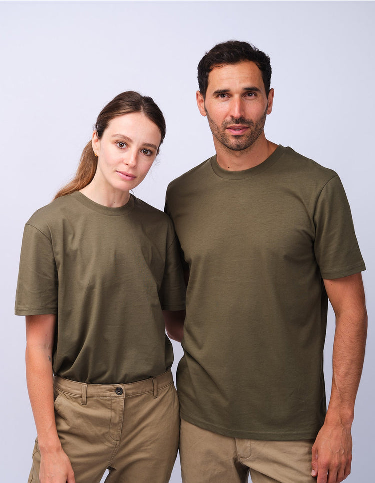 Unisex Khaki Tshirt - Gresham Blake Studios