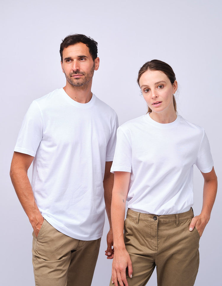 Unisex White Tshirt - Gresham Blake Studios
