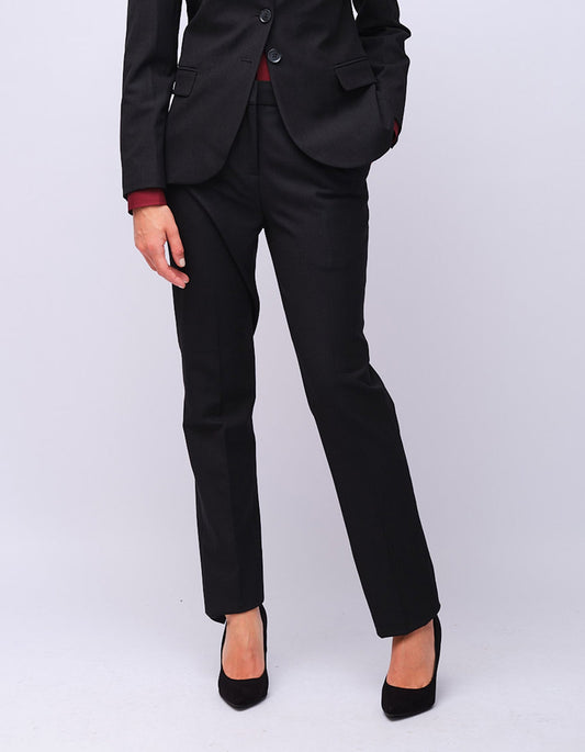 Womens Grey Dot Tailored Trouser - Gresham Blake Studios